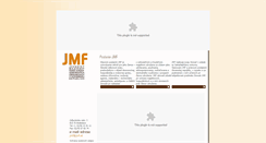 Desktop Screenshot of jmf.sk