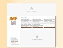 Tablet Screenshot of jmf.sk