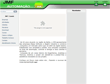 Tablet Screenshot of jmf.com.br